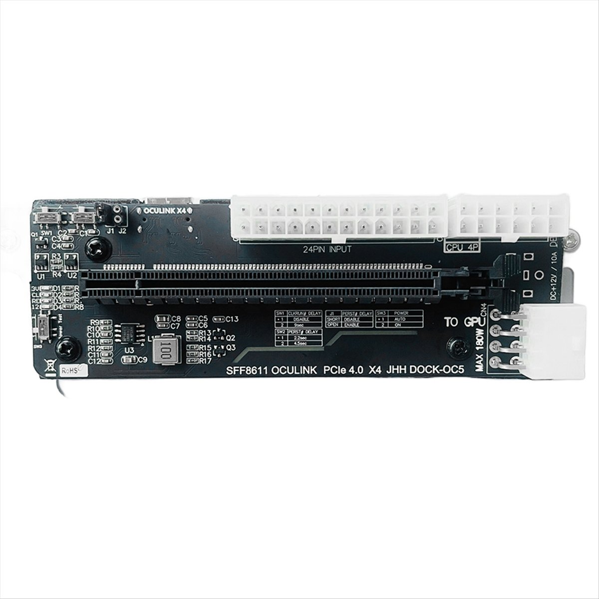 External Gpu Dock Pcie 4.0 Oculink - ABGZ SFF 8611 Oculink M.2 External